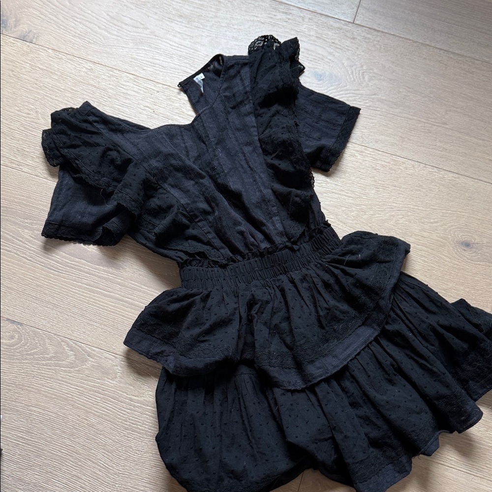 Size Small Black Ruffle Mini Lait Collection - Picture 6 of 6